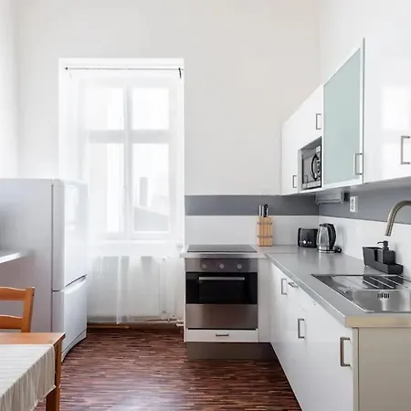 פראג Spacious Apartment With Balcony At Wenceslas Sq מראה חיצוני תמונה