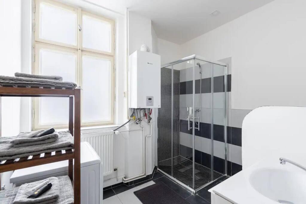 Spacious With Balcony At Wenceslas Sq Apartament